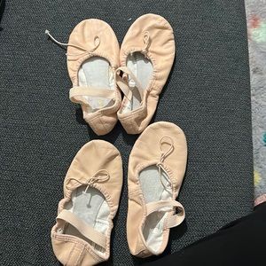 Practice ballet slippers